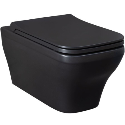 Чаша подвесного унитаза Allen Brau Infinity 4.21011.31 черный матовый