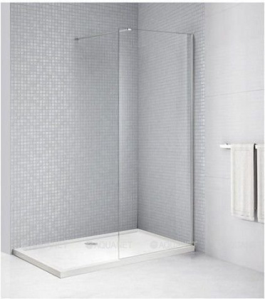 LIBERTA-L-1-80-C-Cr Душевая перегородка с односторонним входом 800x1950 мм