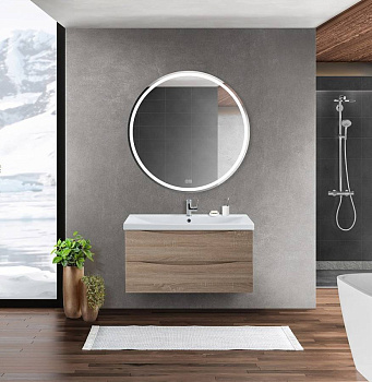 Тумба с раковиной подвесная BelBagno MARINO-CER 100 Bianco Lucido , раковина белая Тумба с раковиной подвесная BelBagno MARINO-CER 100 Bianco Lucido , раковина белая