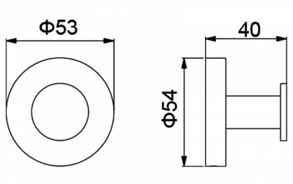 Крючок Timo Saona 13011/16 белый матовый Крючок Timo Saona 13011/16 белый матовый