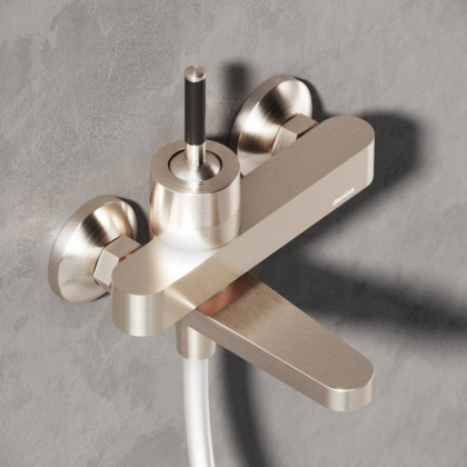 291000200 Arc, Смеситель для ванной и душа, никель