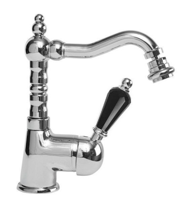 VINTAGE-BSM2-01-Sw-N Смеситель для биде Исполнение: Хром, Ручки: Swarovski Nero 