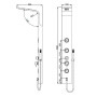Душевая панель RGW Shower Panels 21140104-04 черная