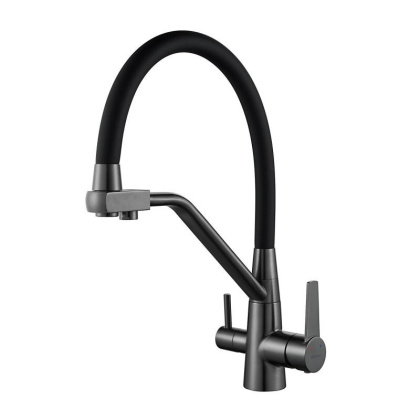 Смеситель для кухни с гибким изливом Shevanik S968 S968T