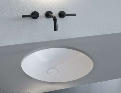 Раковина Salini MAREA 08 1802208MRF S-Stone в цвете по RAL, полувстраиваемая, матовая