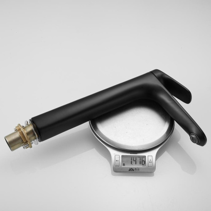 Смеситель для раковины латунь, черный S8511H