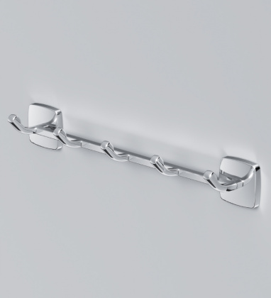 Набор крючков для полотенец Gem, 5х33х6,2 см, хром, A9035900