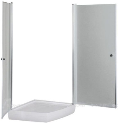 Душевой уголок Aquanet IVA NK1222 100x90 R, прозрачное стекло Душевой уголок Aquanet IVA NK1222 100x90 R, прозрачное стекло