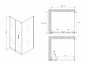 Душевой уголок ABBER Sonnenstrand AG07090-S70