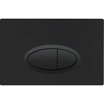 Кнопка смыва BB054NERO, чёрная матовая