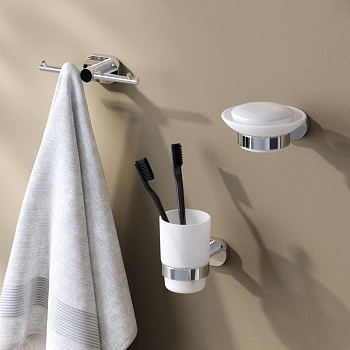 Набор аксессуаров для зоны красоты, хром, AK74B0403W