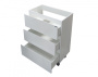 Тумба напольная под умывальник Bali New 650х450 3 ящика (ШхГхВ) 648х446х860