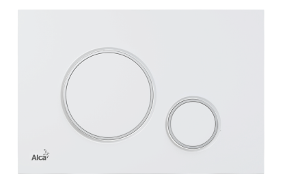 Кнопка управления для скрытых систем инсталляции, белый/xром-глянец