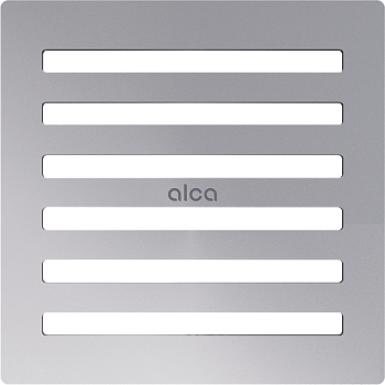 Дизайновая решетка 102×102 мм нержавеющая сталь