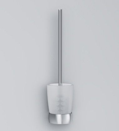 Стойка с туалетной щеткой Sensation подвесная, 10,6х44,8х12,3 см, белая, A3033300