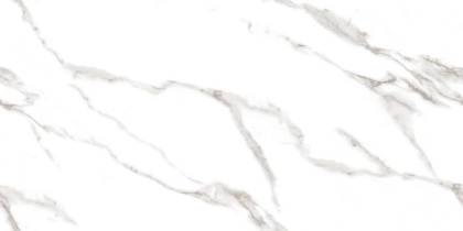 Calacatta Sharp Silver Керамогранит белый 60х120 Полированный