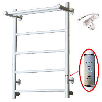 Полотенцесушитель Аспект Пэк сп 1 П 80х50 белый ВГП