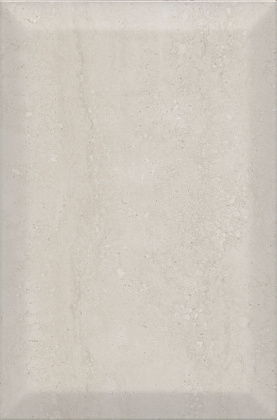 Плитка настенная 8347 Туф Бежевый светлый (20см*30см*9,5мм) (19шт/1,14м2) Грань Глянцевая, м2