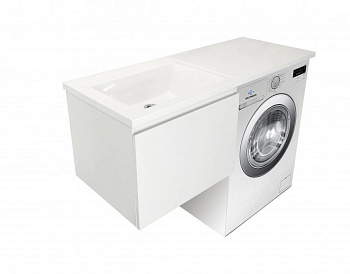 Тумба подвесная под умывальник Dallas Luxe 1050х482 1 ящик (ШхГхВ) 408х476х430