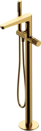 Смеситель для ванны отдельностоящий OMNIRES CONTOUR CT8033GLB (брашированное золото) Смеситель для ванны отдельностоящий OMNIRES CONTOUR CT8033GLB (брашированное золото)