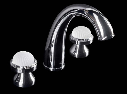 Смеситель для раковины на 3 отверстия_Комплект