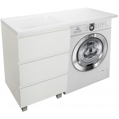 Комплект мебели Dallas Luxe 1000х482 левосторонний напольный 3 ящика (ШхГхВ) 358х476х860 Комплект мебели Dallas Luxe 1000х482 левосторонний напольный 3 ящика (ШхГхВ) 358х476х860