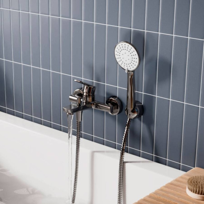 Dill 6101 Смеситель для ванны с коротким изливом Wasserkraft