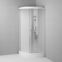 W88C-301-090WT64 X-Joy кабина душевая, 90х90, стекло прозрачное, профиль Белый