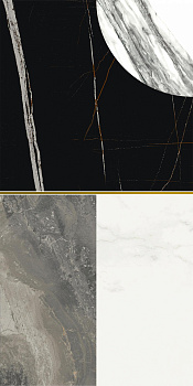 Вставка Шарм Делюкс Микеланжело Дэко 40х80 (1уп/4шт), шт.