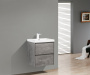 Тумба с раковиной подвесная BelBagno PIETRA MINI 50 Stone, раковина белая Тумба с раковиной подвесная BelBagno PIETRA MINI 50 Stone, раковина белая
