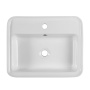 Раковина керамическая накладная прямоугольная BB1367