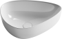 Умывальник чаша накладная ассиметричной формы Element 455*320*155мм