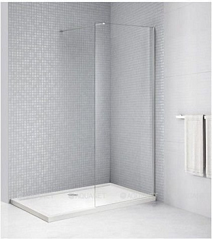 LIBERTA-L-1-105-C-Cr Душевая перегородка с односторонним входом 1050x1950 мм