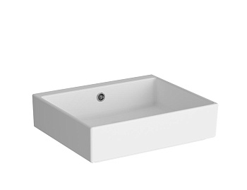 Прямоугольная раковина-чаша ArchiPlan, 45 см, цвет белый