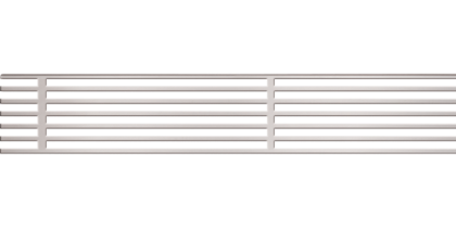 Решетка для дренажного желоба 100 мм, нержавеющая сталь