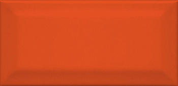 Плитка настенная 16075 Клемансо оранжевый грань 7,4*15 (80шт/0,89м2), м2