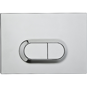 Панель смыва Vitra Loop для инсталляций 742, 748, 750, глянцевый хром, 740-0580