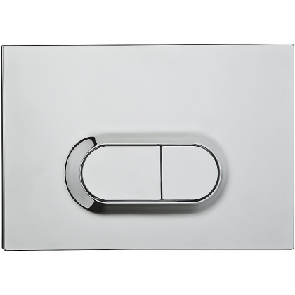 Панель смыва Vitra Loop для инсталляций 742, 748, 750, глянцевый хром, 740-0580