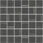 Декор Гварди 2 мозаичный антрацит матовый обрезной 30x30x0,9
