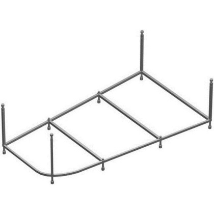 W72A-160-100W-R2 Каркас для ванны spirit 160х100 W72A-160-100W-R2 Каркас для ванны spirit 160х100