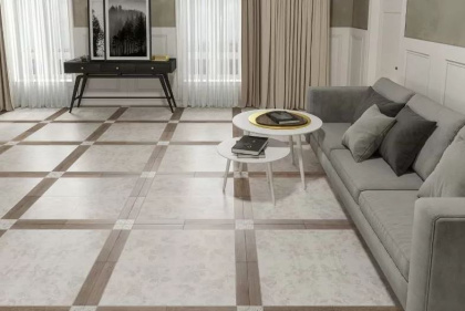 GT403VG Плитка грес глаз. Driada GT Светло-беж. 41,8*41,8 _ 1 \84