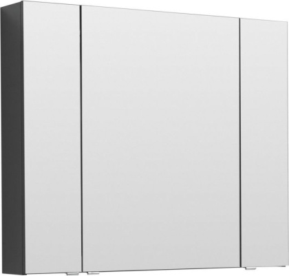 Зеркало-шкаф Aquanet Алвита 100 серый антрацит Зеркало-шкаф Aquanet Алвита 100 серый антрацит