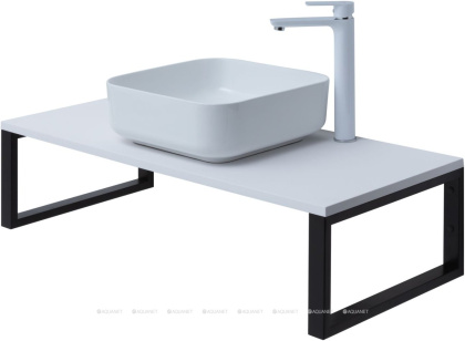 Кронштейн Aquanet Магнум черный матовый