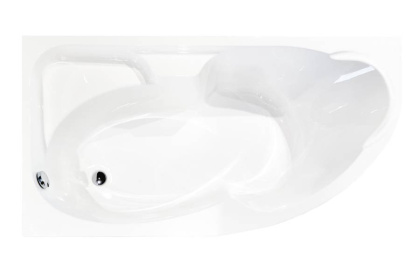 Акриловая ванна Creto Doris 170х90 см левая 14-17090L