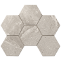 Мозаика KA03 Hexagon 25x28,5 непол.(10 мм)