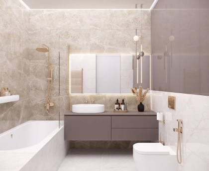 Керамогранит К26_5 Obsidian Taupe (60смх60смх9мм) (4шт_1,44м2) полированный, м2