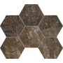 Мозаика BR04 Hexagon 25x28,5 полир.