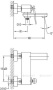 BADEN-F-VD-01 Смеситель для ванны и душа BADEN-F-VD-01 Смеситель для ванны и душа