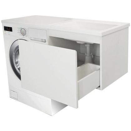 Комплект мебели Dallas Luxe 1150х482 правосторонний подвесной 1 ящик (ШхГхВ) 498х476х430