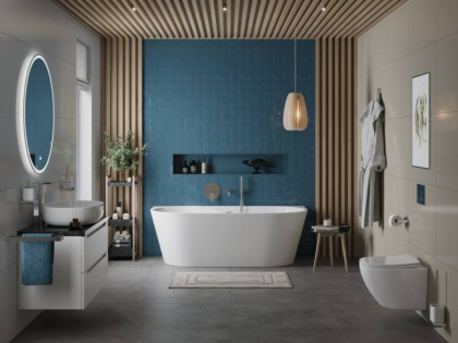 BB710-1700-800 Пристенная, полукруглая акриловая ванна в комплекте со сливом-переливом Цвет Белый  BB710-1700-800 Пристенная, полукруглая акриловая ванна в комплекте со сливом-переливом Цвет Белый